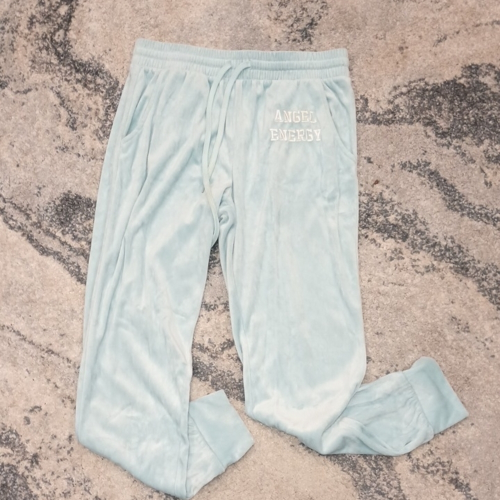 Rue21 Blue Sweatpants Relaxed Fit Joggers